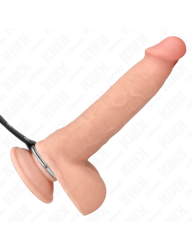KINK - ANELLO PER PENE IN METALLO CON CATENA E MORSETTI PER CAPEZZOLI REGOLABILI