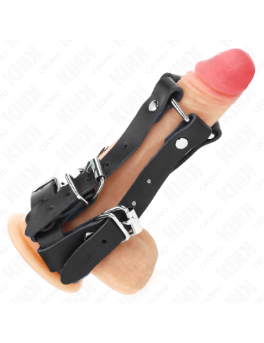 KINK - ANELLO PER PENE CON CINGHIE MULTIPLE REGOLABILI