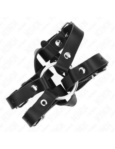 KINK - ANELLO PER PENE CON CINGHIE MULTIPLE REGOLABILI