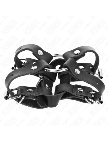 KINK - ANELLO PER PENE CON CINGHIE MULTIPLE REGOLABILI