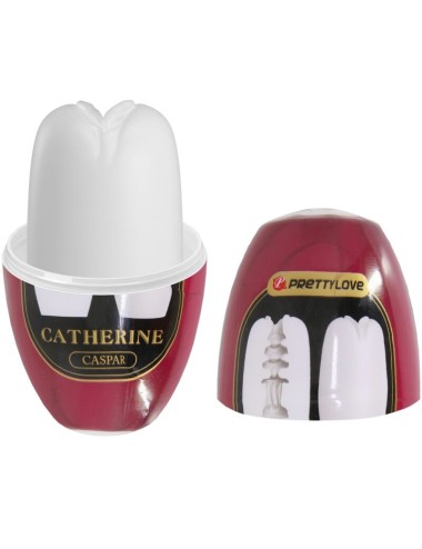 PRETTY LOVE - CATHERINE MASTURBATORE MASCHILE BIANCO
