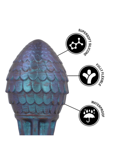 EPIC - VRAKOS PLUG ANALE DRAGON EGG TAGLIA S