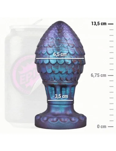 EPIC - VRAKOS PLUG ANALE DRAGON EGG TAGLIA L
