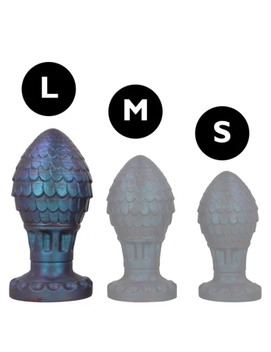 EPIC - VRAKOS PLUG ANALE DRAGON EGG TAGLIA L