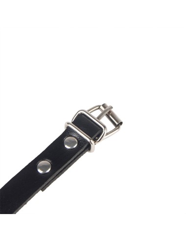 SUBBLIME - 953690 MANETTE CON CINTURA BONDAGE NERE TAGLIA UNICA