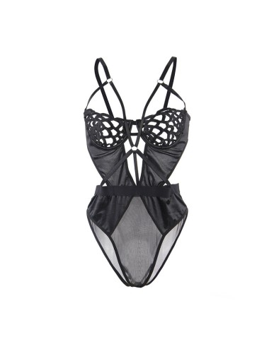 SUBBLIME - 954055 BODY SEXY IN PIZZO NERO S/M