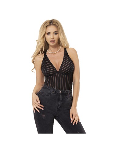SUBBLIME - 954147 BODY CON CINTURA REGGICALZE NERO S/M