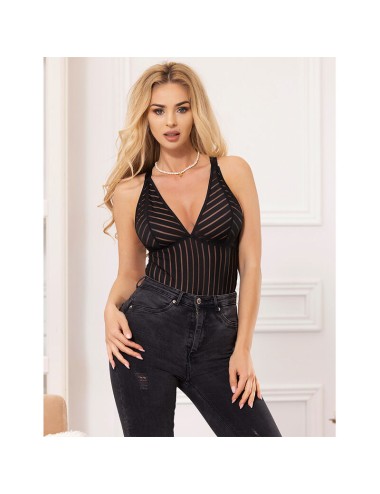 SUBBLIME - 954147 BODY CON CINTURA REGGICALZE NERO S/M