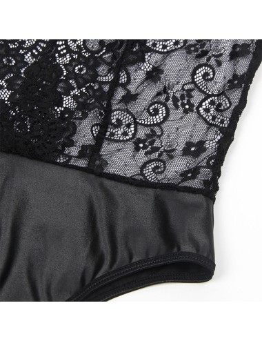 SUBBLIME - 954383 BODY SEXY CON CINTURA REGGICALZE NERO S/M