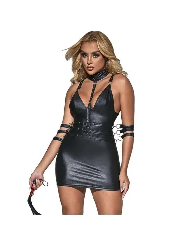 SUBBLIME - 954406 BODY BONDAGE IN PELLE NERO S/M