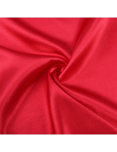 SUBBLIME - 954024 CANOTTIERA CON SCHIENA TRASPARENTE IN PIZZO + PERIZOMA ROSSO/NERO L/XL