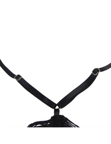 SUBBLIME - 954239 ABITO CON SPALLINE + PERIZOMA NERO L/XL