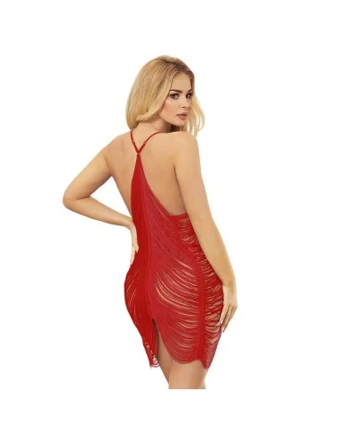 SUBBLIME - 954246 ABITO CON SPALLINE + PERIZOMA ROSSO S/M