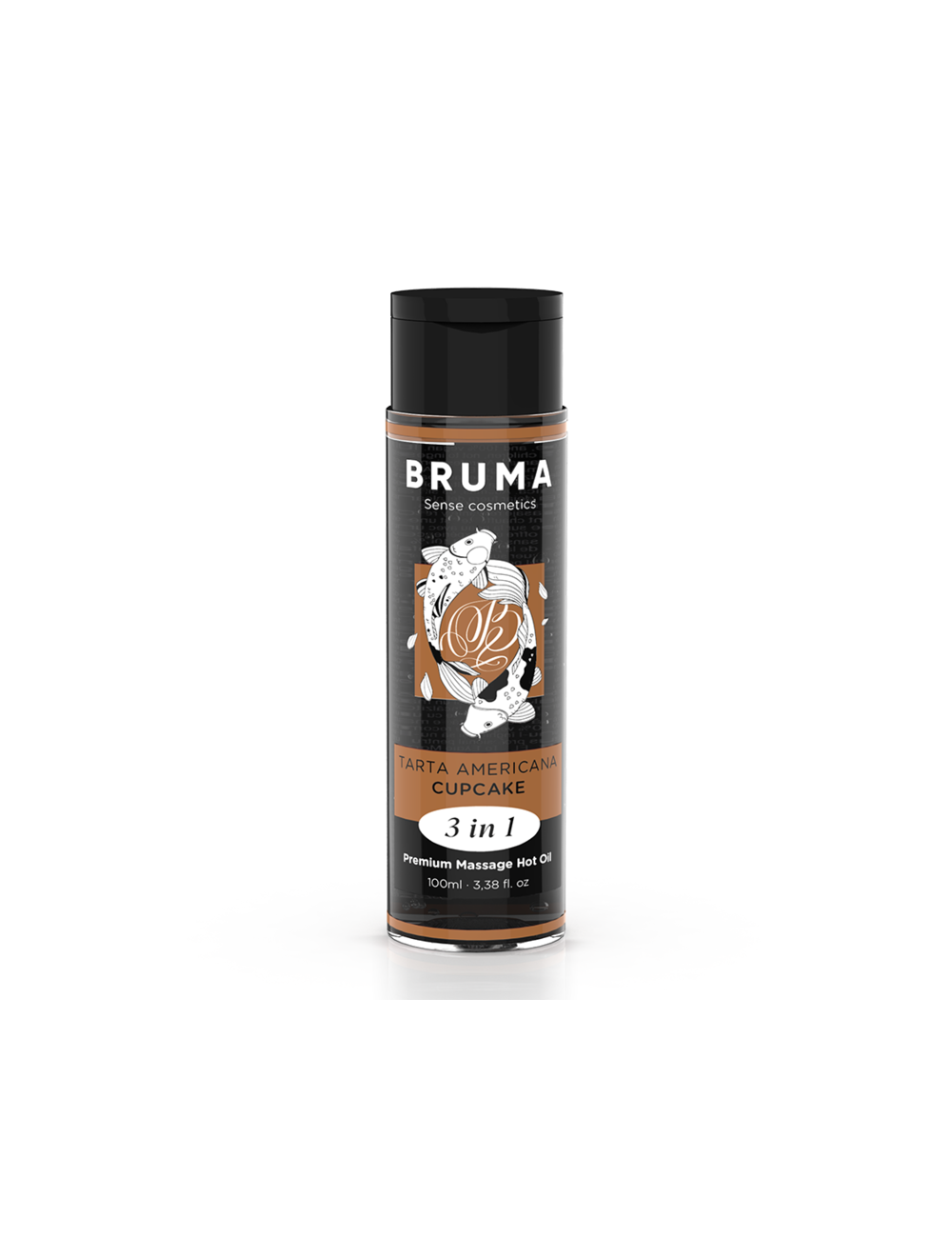 BRUMA - OLIO DA MASSAGGIO PREMIUM EFFETTO CALORE SAPORE CUPACKE 3 IN 1 - 100 ML