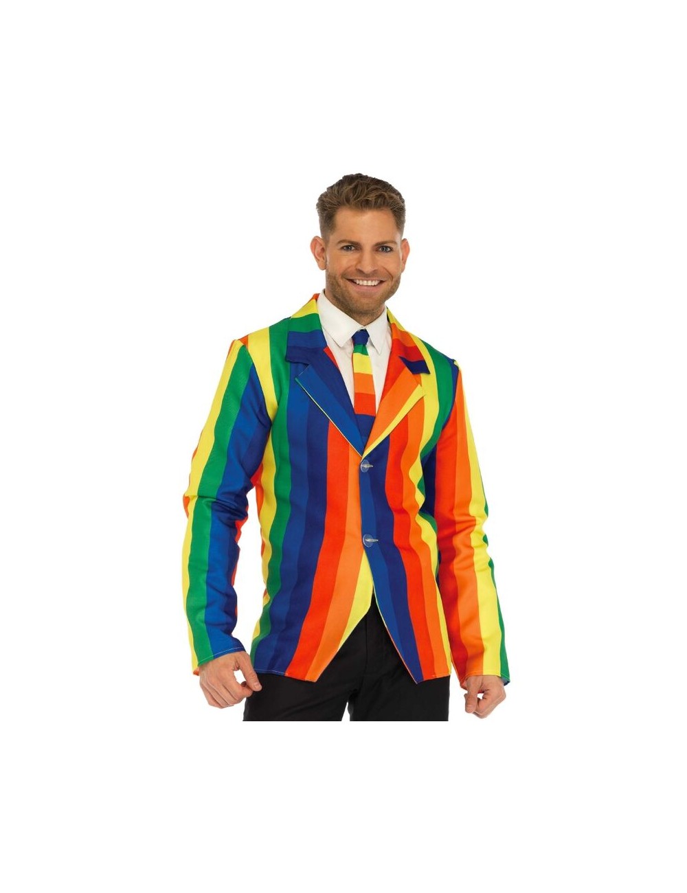 LEG AVENUE - BLAZER + CRAVATTA ARCOBALENO M LEG AVENUE - BLAZER + CRAVATTA ARCOBALENO M
