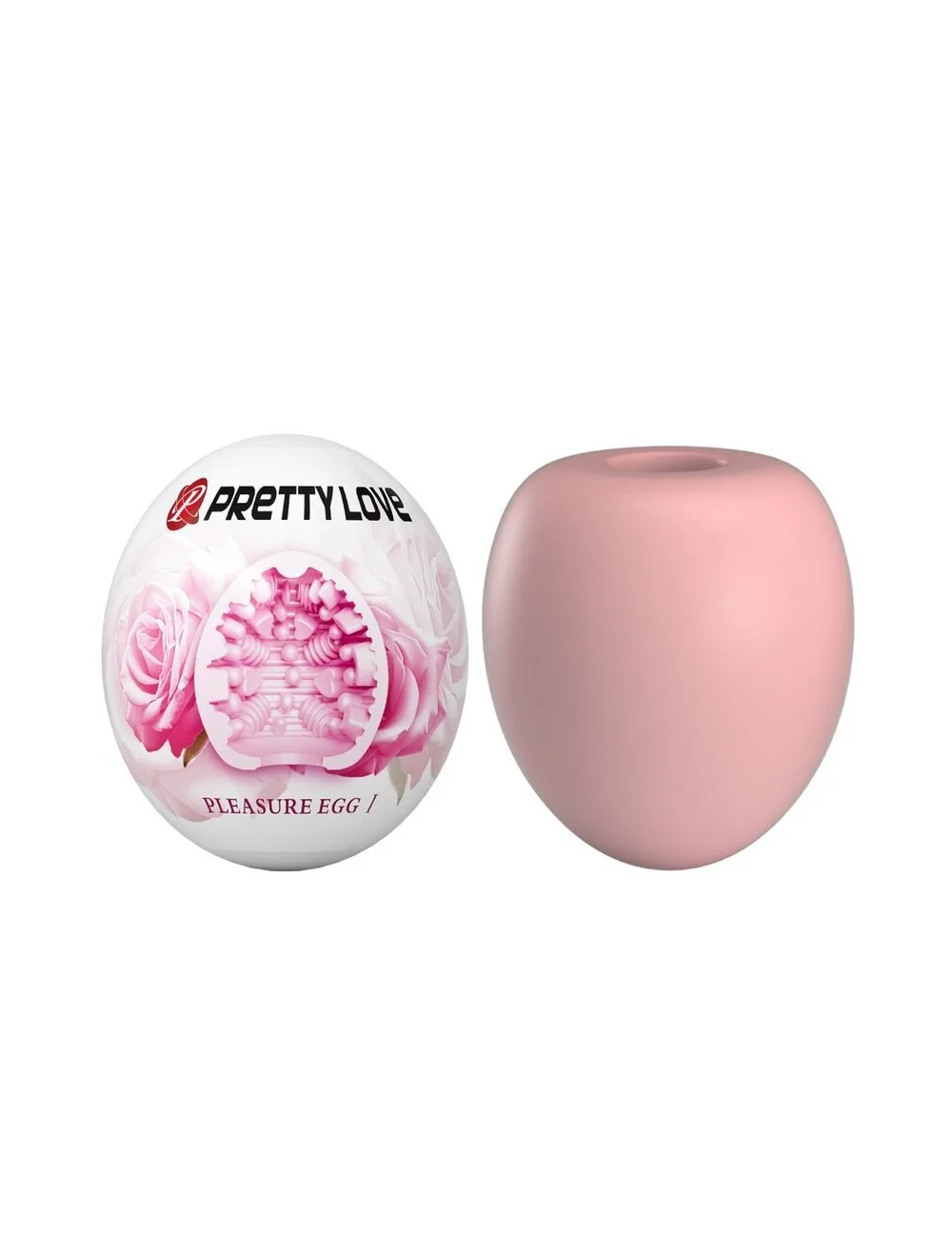 PRETTY LOVE - MASTURBATORE MASCHILE UOVO ROSA PRETTY LOVE - MASTURBATORE MASCHILE UOVO ROSA