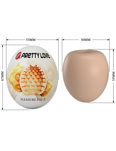 PRETTY LOVE - MASTURBATORE MASCHILE UOVO CARNE