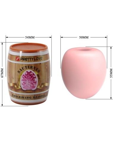 PRETTY LOVE - MASTURBATORE MASCHILE UOVO MODELLO ROSA 2