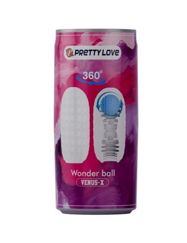 PRETTY LOVE - VENUS X MASTURBATORE MASCHILE MODELLO 3 BIANCO