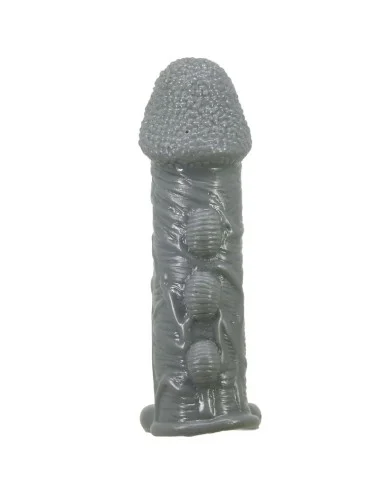 PRETTY LOVE - REALISTICO INGRANDIMENTO DEL PENE E GUAINA RITARDANTE GRIGIO