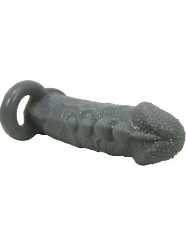 PRETTY LOVE - REALISTICO INGRANDIMENTO DEL PENE E GUAINA RITARDANTE GRIGIO