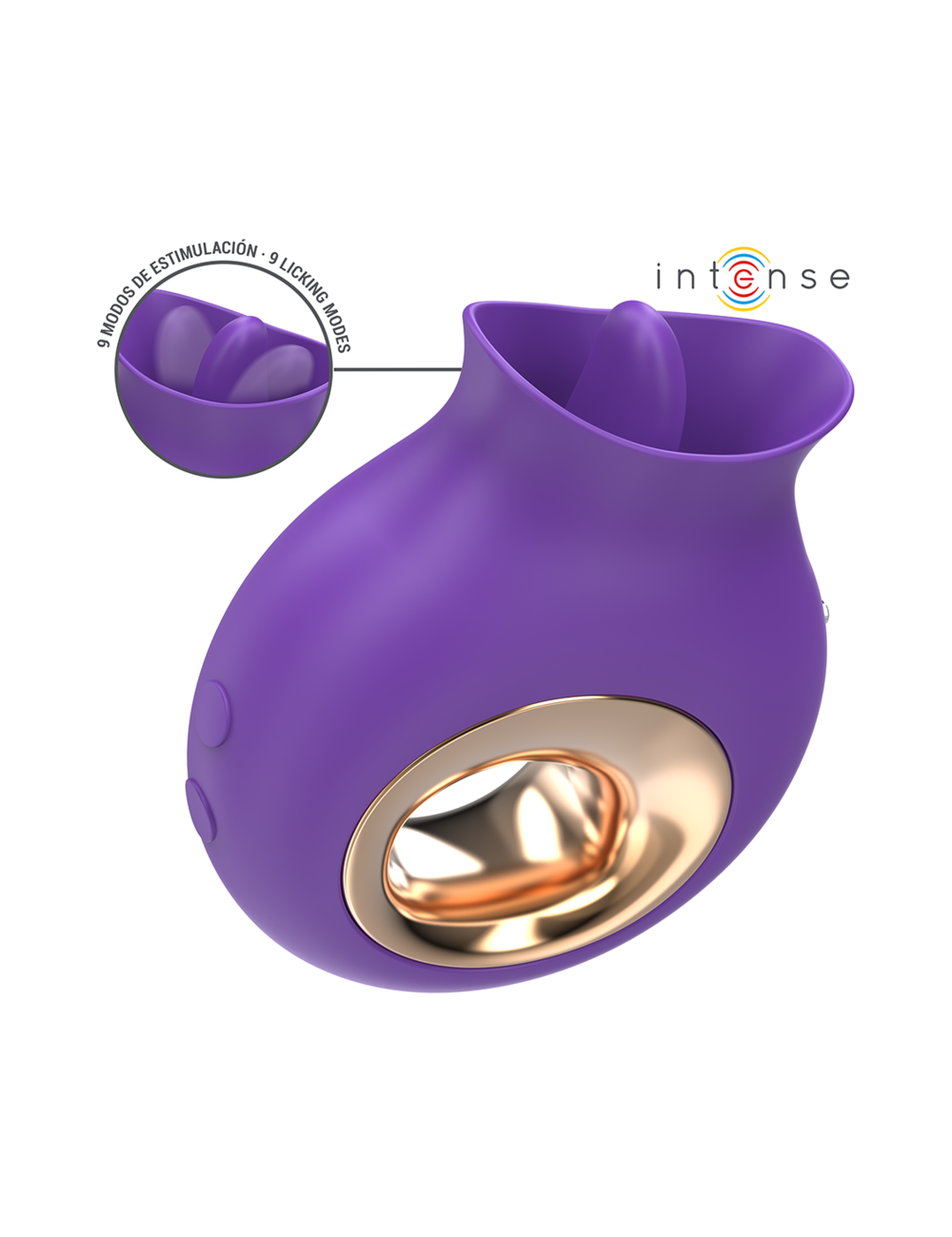 INTENSE - STIMOLATORE CLITORIDEO TULI 9 VIBRAZIONI E 9 OSCILLAZIONI VIOLA INTENSE - STIMOLATORE CLITORIDEO TULI 9 VIBRAZIONI E 9 OSCILLAZIONI VIOLA