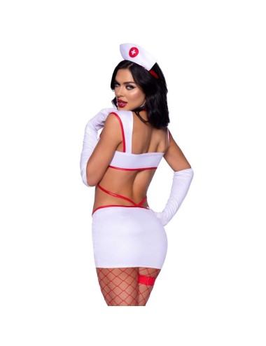 LEG AVENUE - COSTUME SEXY INFERMIERA BIANCO M