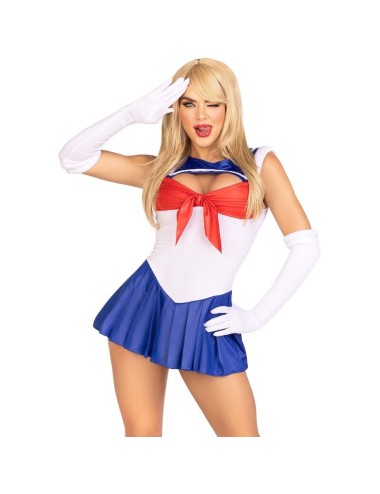 LEG AVENUE - COSTUME SEXY MARINAIA MULTICOLORE S