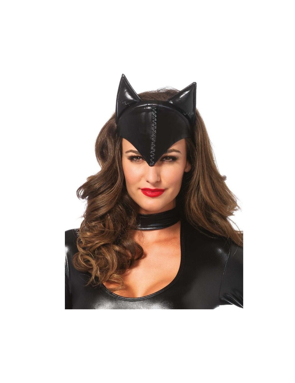 LEG AVENUE - MASCHERA CAT WOMAN NERA
