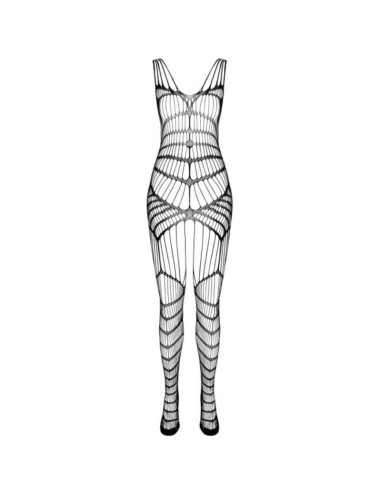 PASSION - BS 102 BODYSTOCKING NERO TAGLIA UNICA