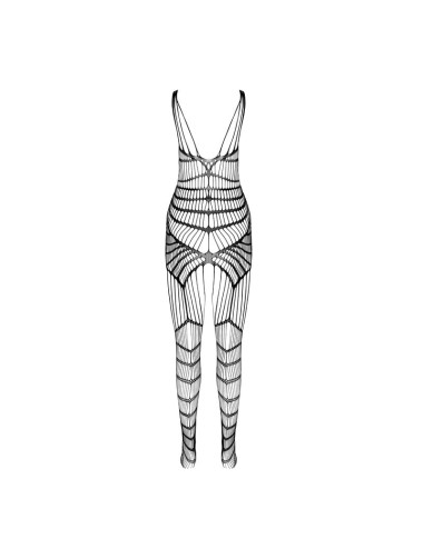 PASSION - BS 102 BODYSTOCKING BIANCO TAGLIA UNICA