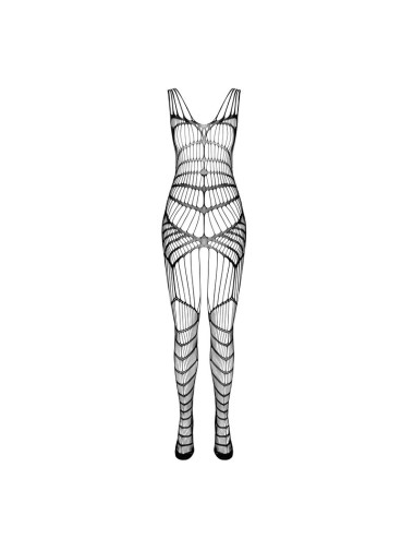 PASSION - BS 102 BODYSTOCKING BIANCO TAGLIA UNICA