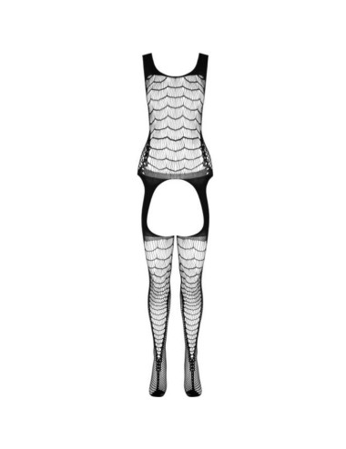 PASSION - BS 104 BODYSTOCKING NERO TAGLIA UNICA
