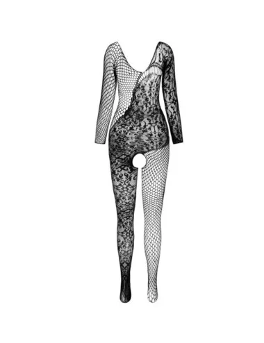 PASSION - BS 107 BODYSTOCKING NERO TAGLIA UNICA