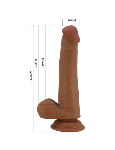 PRETTY LOVE - DILDO REALISTICO ALTO 22 CM MARRONE