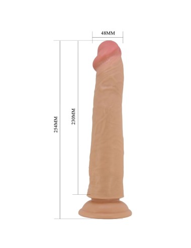 PRETTY LOVE - SHARIFE DILDO REALISTICO 25 CM CARNE