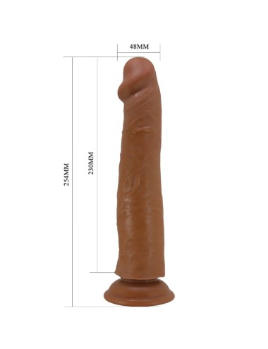 PRETTY LOVE - SHARIFE DILDO REALISTICO 25 CM MARRONE