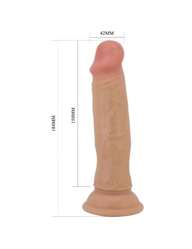 PRETTY LOVE - QUENTIN DILDO REALISTICO 18 CM CARNE