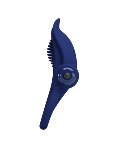 PRETTY LOVE - BRONSON ANELLO DOPPIO CON VIBRAZIONE BLU