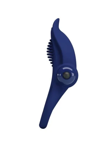 PRETTY LOVE - BRONSON ANELLO DOPPIO CON VIBRAZIONE BLU