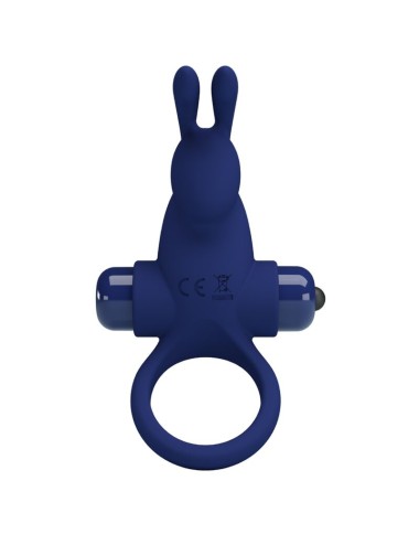 PRETTY LOVE - JIRO ANELLO CONIGLIO CON VIBRAZIONE BLU