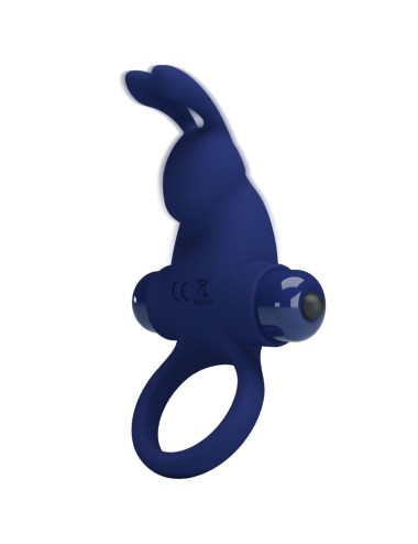PRETTY LOVE - JIRO ANELLO CONIGLIO CON VIBRAZIONE BLU