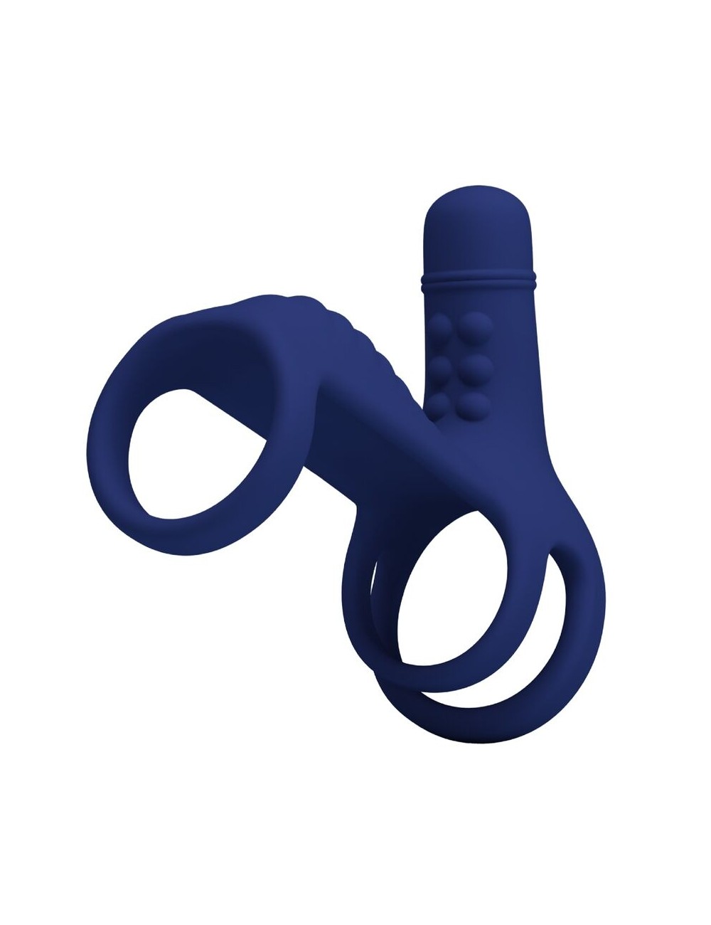 PRETTY LOVE - ANELLO VIBRANTE ELISH CON ESTENSIONE BLU PRETTY LOVE - ANELLO VIBRANTE ELISH CON ESTENSIONE BLU