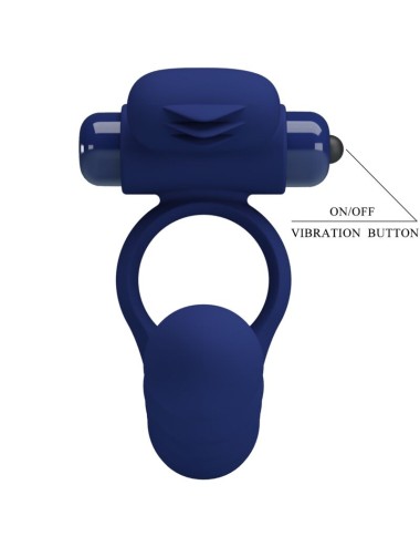 PRETTY LOVE - AJMAL ANELLO VIBRANTE CON SPINA BLU