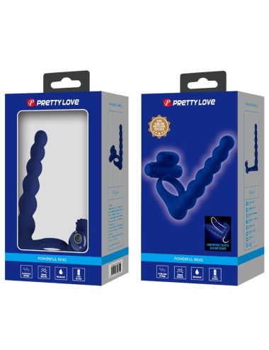 PRETTY LOVE - AJMAL ANELLO VIBRANTE CON SPINA BLU