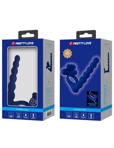 PRETTY LOVE - AJMAL ANELLO VIBRANTE CON SPINA BLU