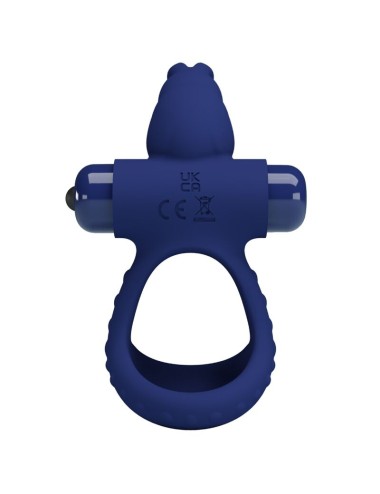 PRETTY LOVE - LUCHITO ANELLO VIBRANTE DOPPIO CONIGLIO BLU