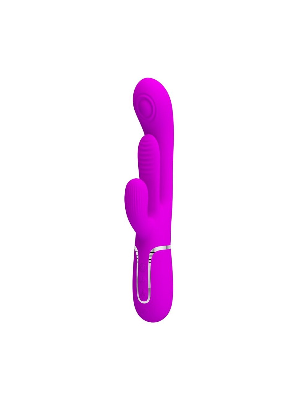 PRETTY LOVE - SHANIA VIBRATORE TRIPLO CONIGLIO MULTIFUNZIONE ROSA