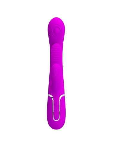 PRETTY LOVE - SHANIA VIBRATORE TRIPLO CONIGLIO MULTIFUNZIONE ROSA