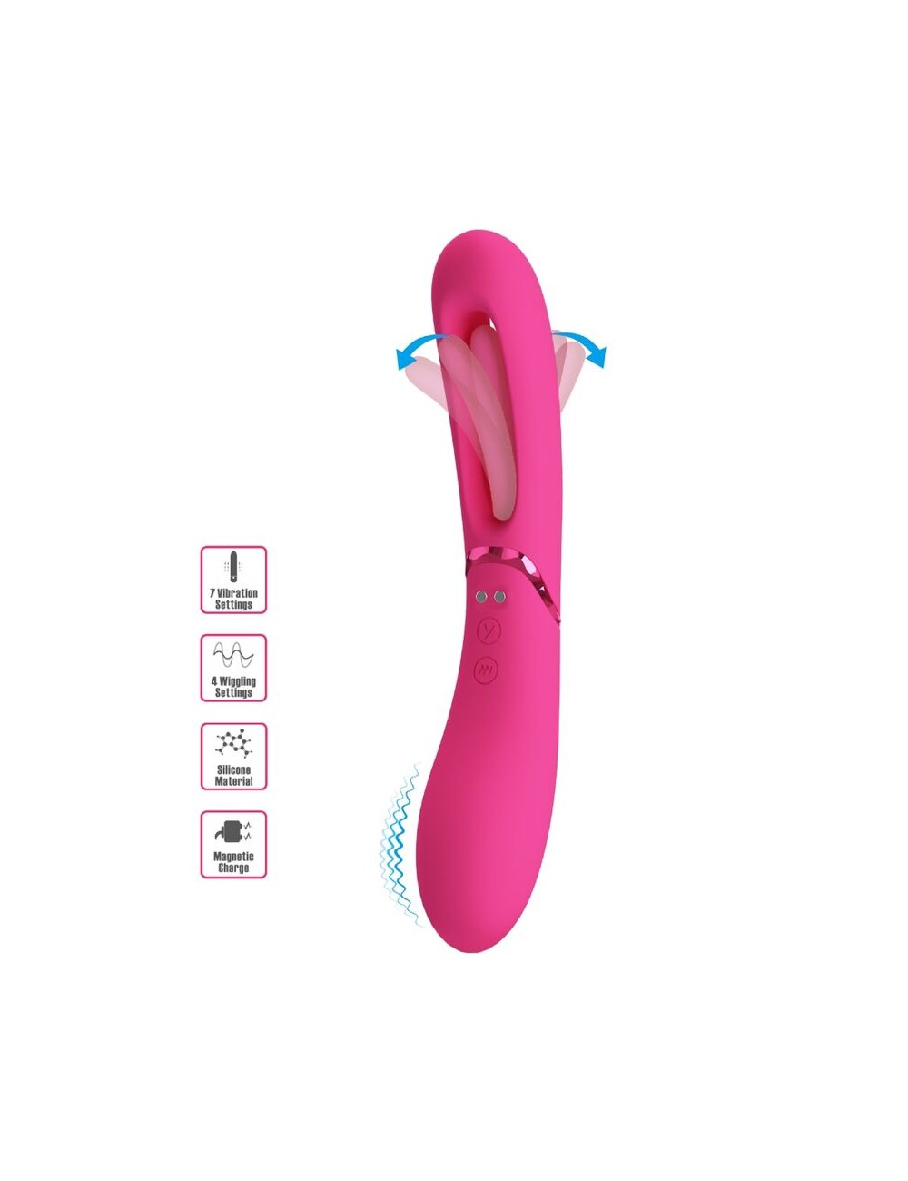 ROMANCE - VIBRATORE LEXIE G-SPOT 7 VIBRAZIONI ROSA